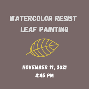 Watercolor Resist Le